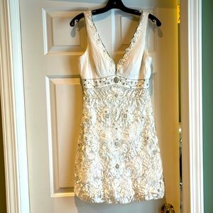 Sue Wong size 4 mini dress- worn once.